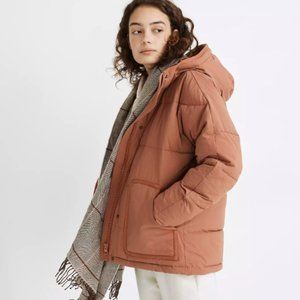 NWT Holland Quilted Puffer Parka